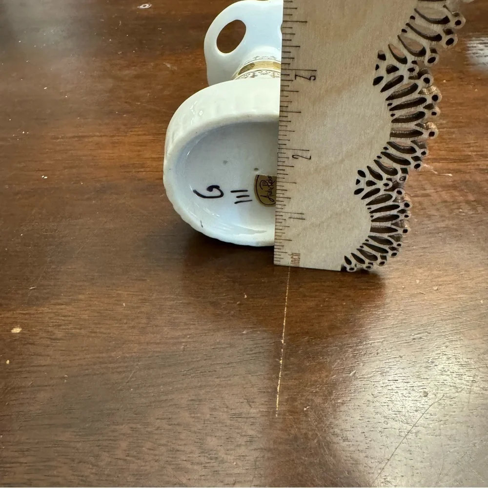 Porcelain Toothbrush Holder Regal Gold Andre Richard Made in Japan Vintage